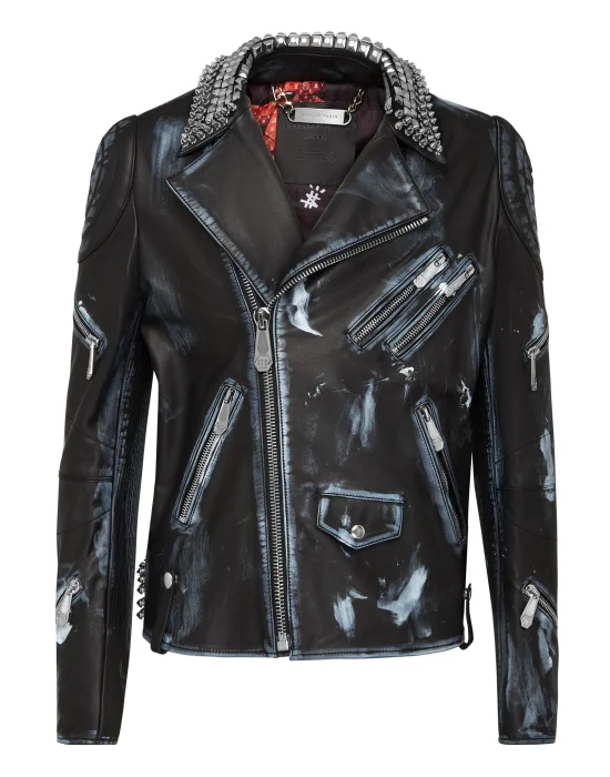 Leather Biker Teddy Bear