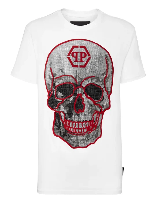 T-shirt Round Neck SS Crystal Skull