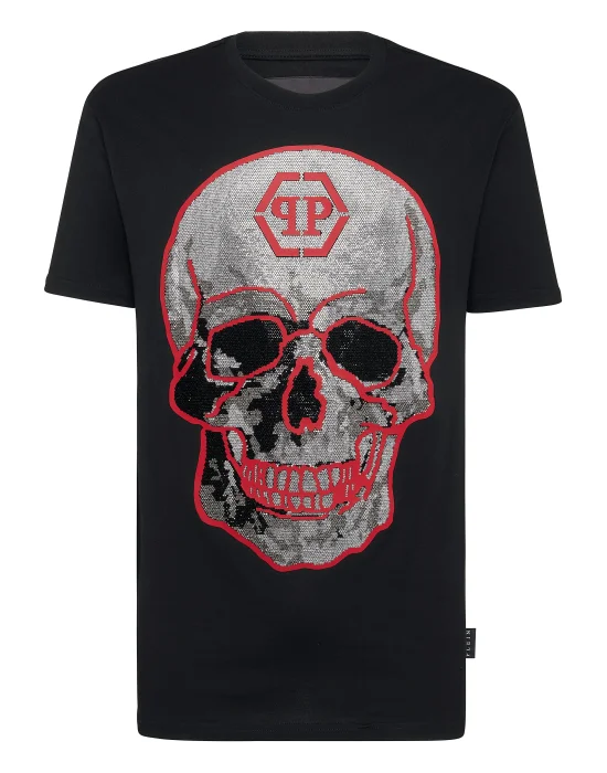T-shirt Round Neck SS Crystal Skull