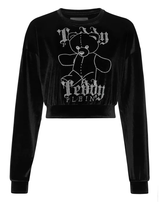Sweatshirt LS Monogram Teddy Bear
