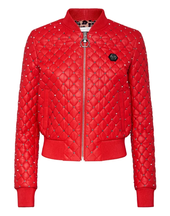 Leather Bomber Studs