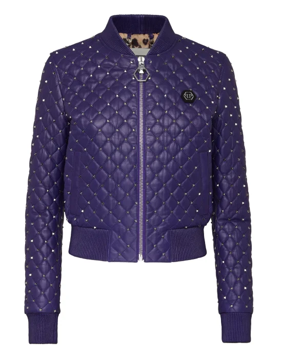Leather Bomber Studs