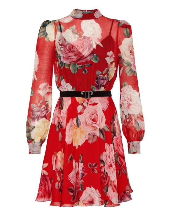 Short Dress Fyrial Flowers