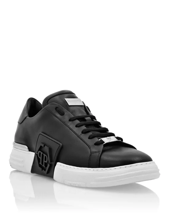 LO-TOP SNEAKERS PHANTOM KICK$ LEATHER HEXAGON