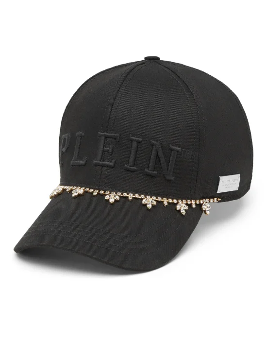 Baseball Cap Crystal Fringe