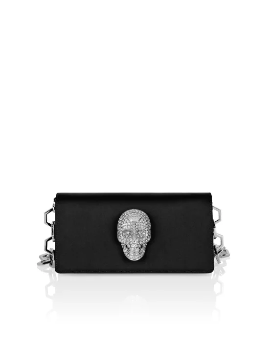 Satin Shoulder Bag Iconic Plein