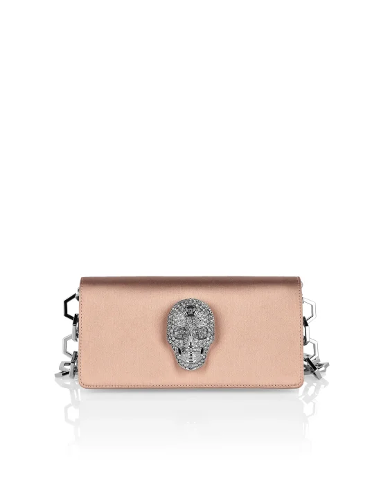 Satin Shoulder Bag Iconic Plein