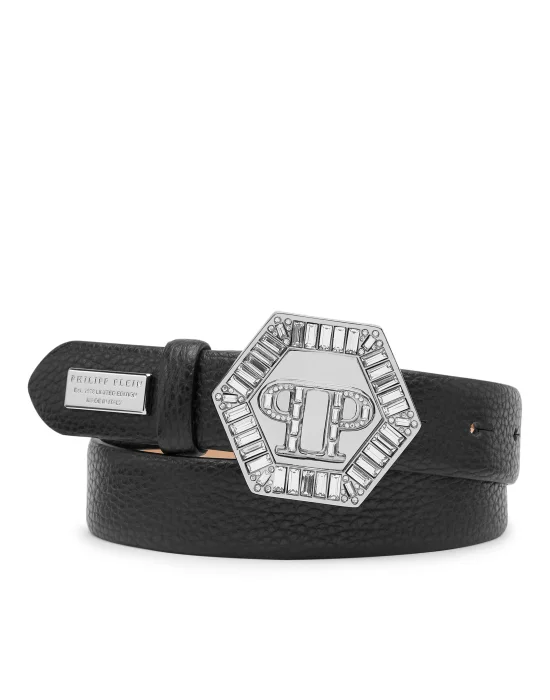 Leather Belt Iconic Plein