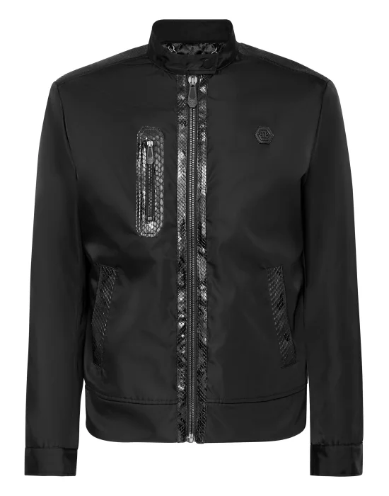 Jacket with Python Luxury