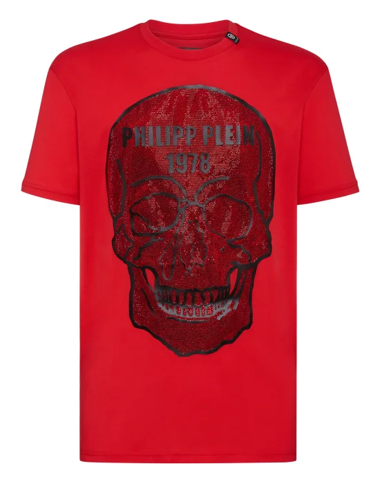 T-shirt Round Neck SS Crystal Skull