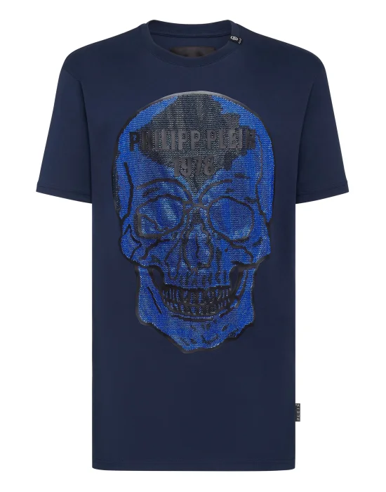 T-shirt Round Neck SS Crystal Skull