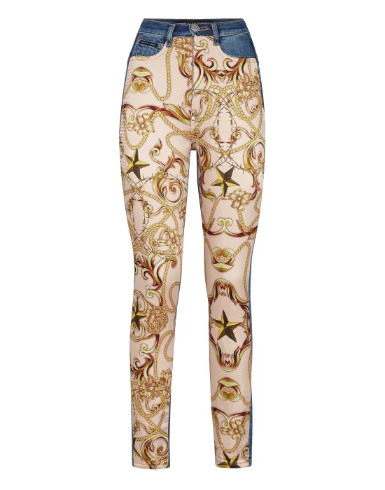 Denim Super High Waist Jegging New Baroque