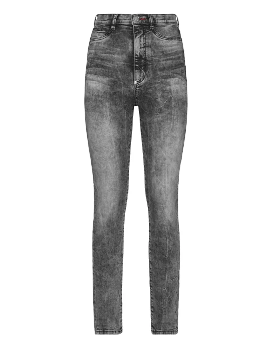 Denim Super High Waist Jegging Iconic Plein