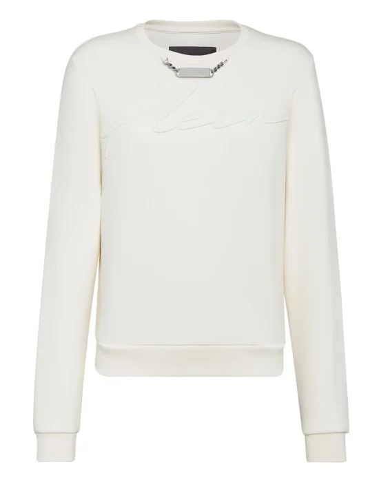 Leisurewear Sweatshirt LS Embroidery Signature