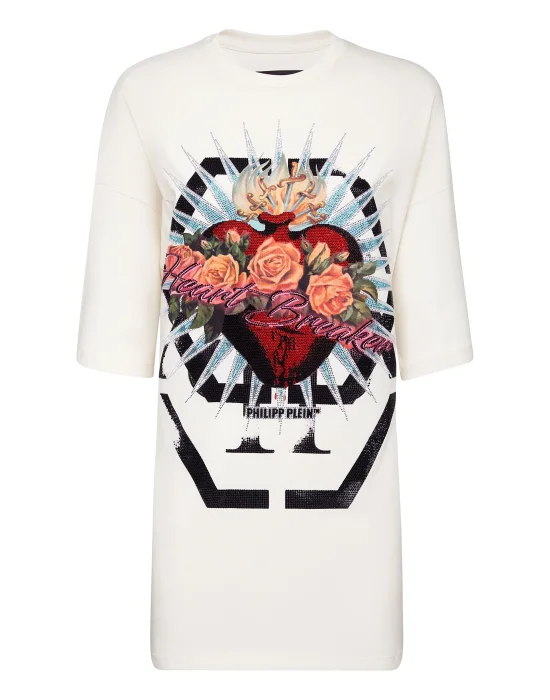 T-shirt Dress Heart Breaker
