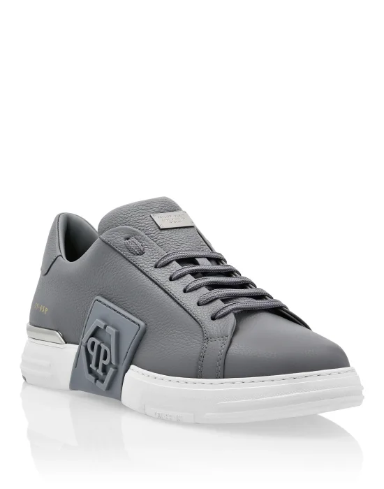 LO-TOP SNEAKERS PHANTOM KICK$ LEATHER HEXAGON