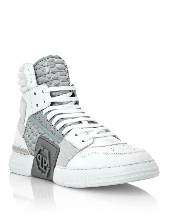 HI-TOP SNEAKERS PHANTOM KICK$ PYTHON HEXAGON