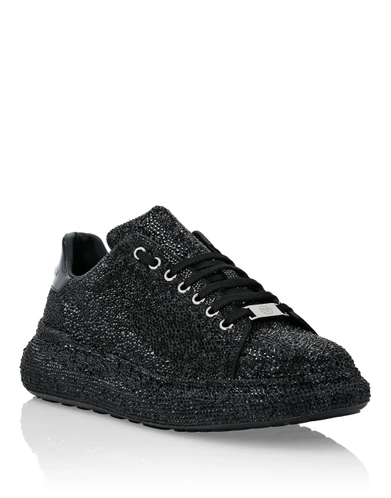 Suede Runner Full Strass Crystal