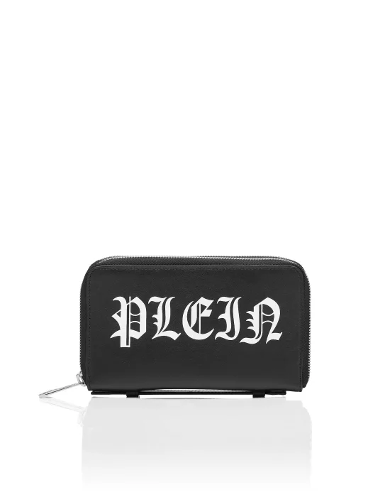 Double zip around Wallet Gothic Plein