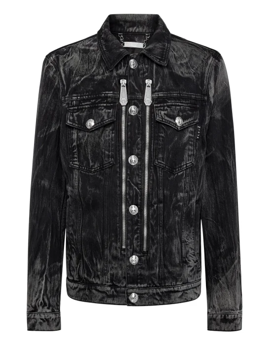 Denim Jacket Panther