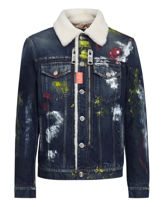 Denim Jacket Painted
