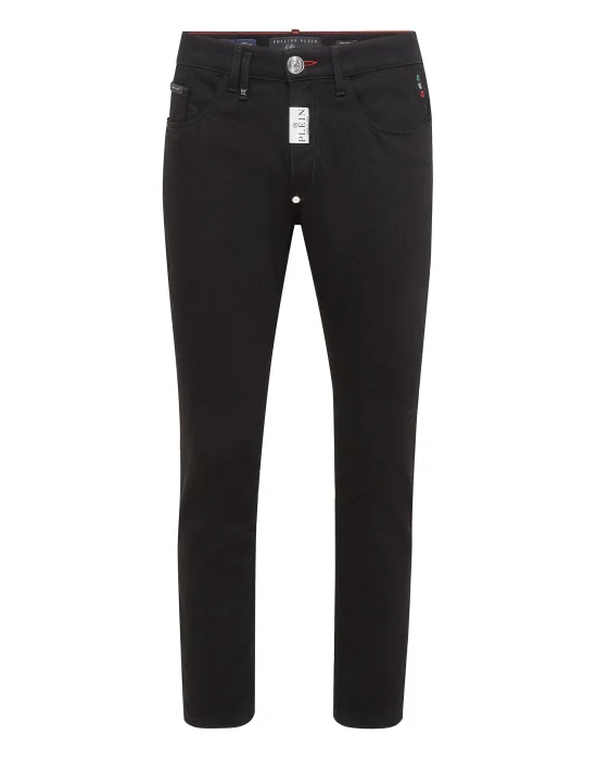 Denim Trousers Skinny Fit Hexagon