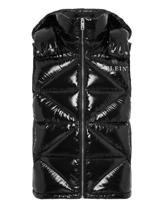 Sleeveless Quilted Down Jacket