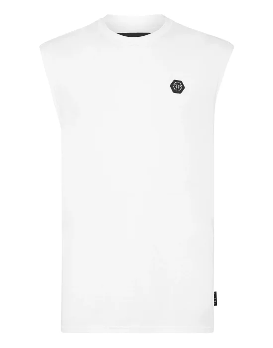 T-shirt Round Neck SS Sleeveless Iconic Plein