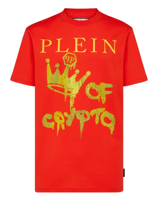 T-shirt Round Neck SS with Crystals