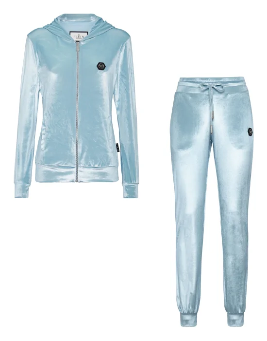 Tracksuit Hoodie/Trousers with Crystals