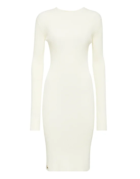Knit Midi Criss Cross Dress