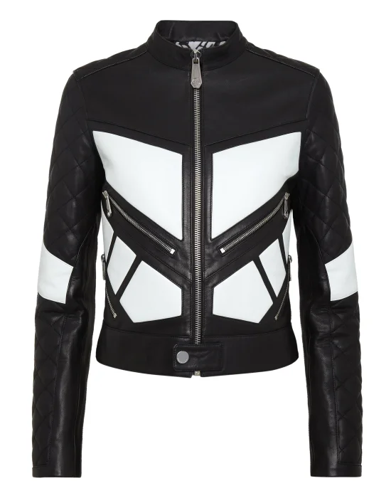 Leather Motorbiker Jacket