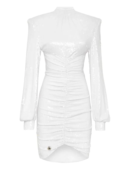 Midi Dress with Crystals
