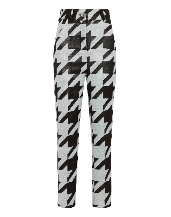 Tweed Office trousers Pied de poul