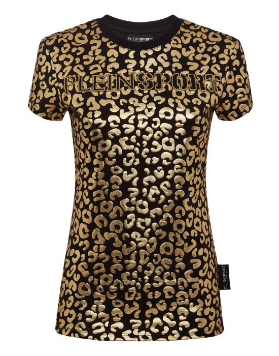 T-shirt Round Neck SS Leopard