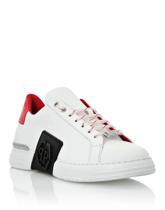 LO-TOP SNEAKERS PHANTOM KICK$ LEATHER HEXAGON