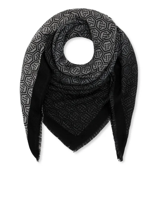 Woolen Shawl Monogram