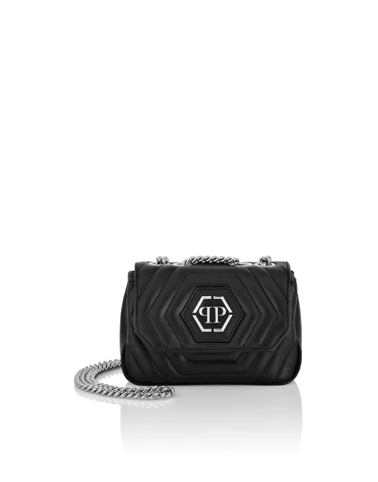 Nappa Small Shoulder Bag Hexagon