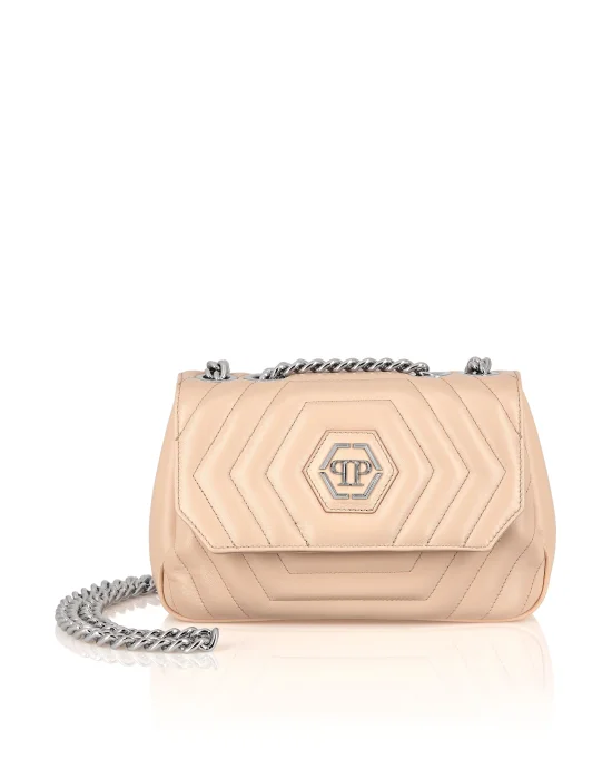 Nappa Shoulder Bag Hexagon