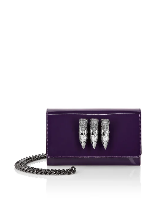 Patent Leather Shoulder Bag