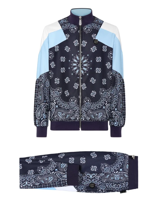 Jogging Tracksuit: Top/Trousers Paisley Foulard