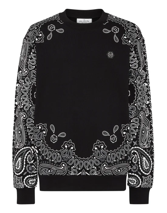 Sweatshirt LS Paisley Bandana