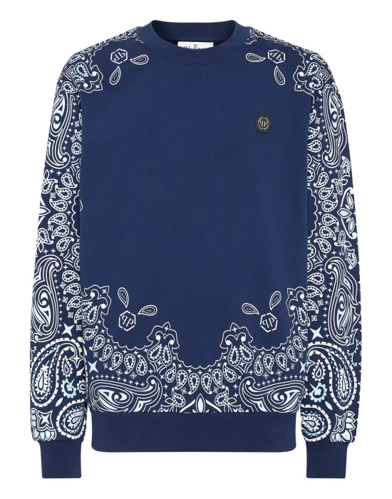 Sweatshirt LS Paisley Bandana