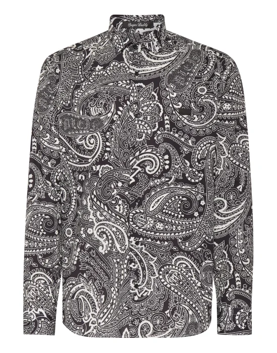 Shirt Sugar Daddy Cut LS Paisley
