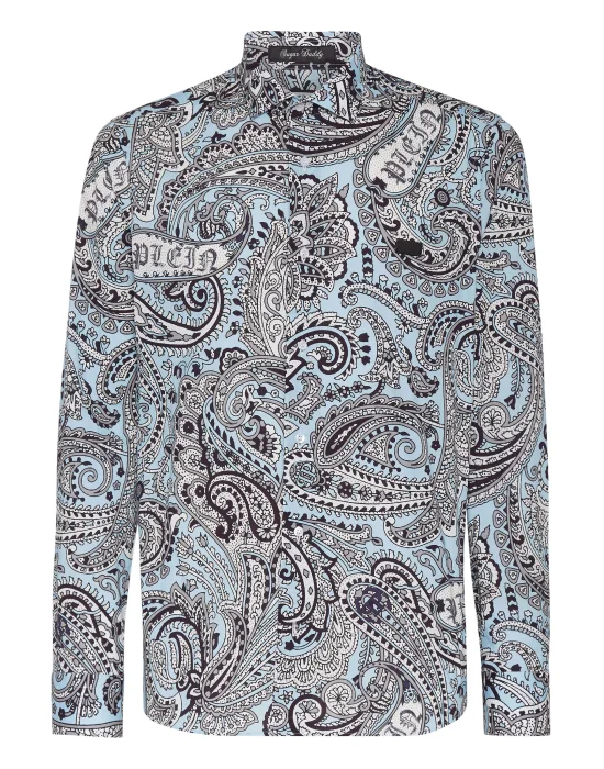 Shirt Sugar Daddy Cut LS Paisley