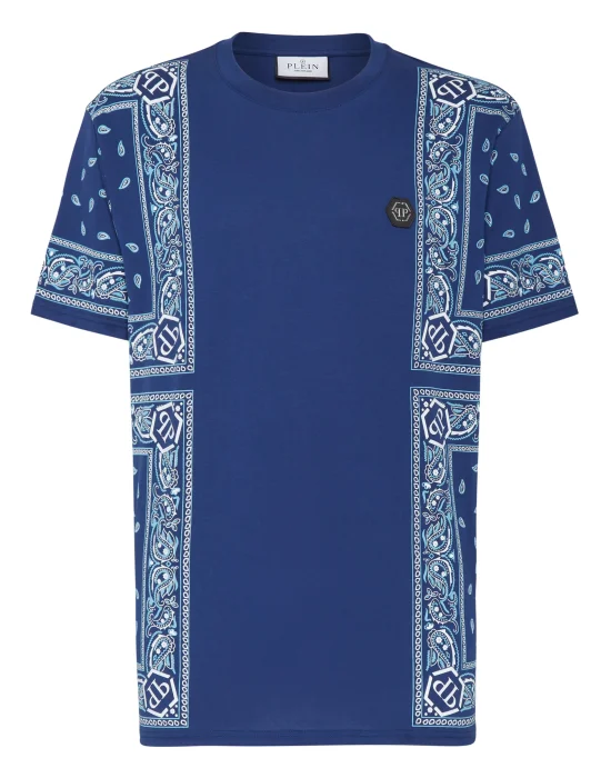 T-shirt Round Neck SS Paisley Bandana