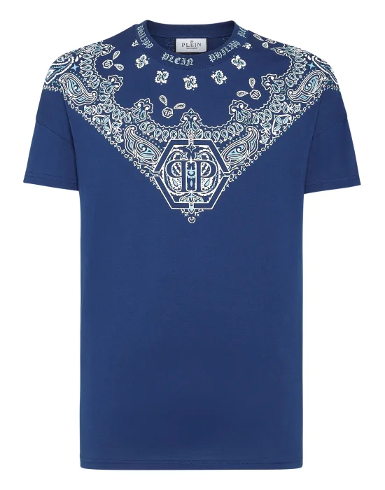 T-shirt Round Neck SS Paisley Bandana
