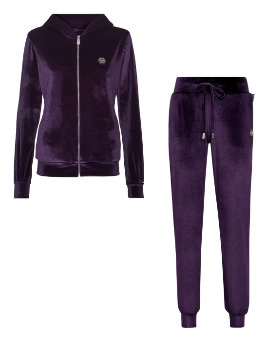 Jogging Tracksuit: Hoodie/Trousers Paisley Teddy Bear