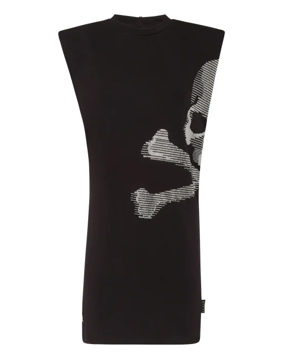 Shoulder Pad Dress Skull&Bones