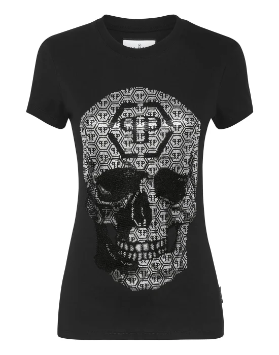 T-shirt Round Neck Sexy Pure Fit 3D Skull